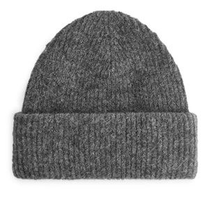 Arket Double-Fold Alpaca Merino Beanie NWOT
